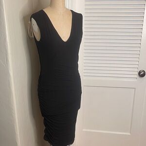 Stretch t-shirt V-neck Dress sz4/Large